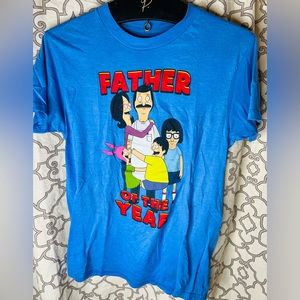 Bob’s Burgers Father Of The Year T-Shirt: Size Small FOX